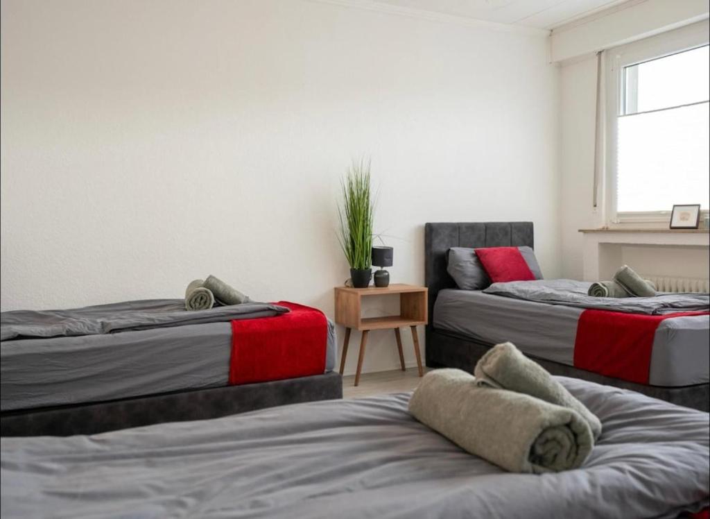 Schlafzimmer im Apartment 2 in Gladbeck