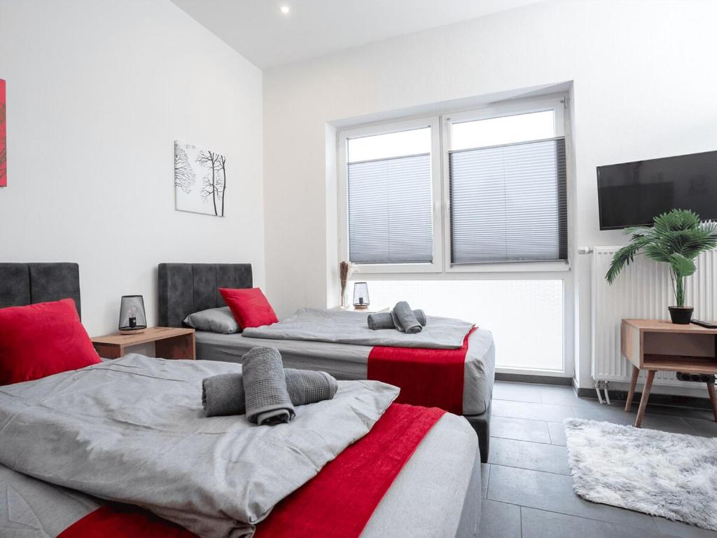 Zusätzliche Schlafansicht im Apartment 3 Recklinghausen Hochlarmark
