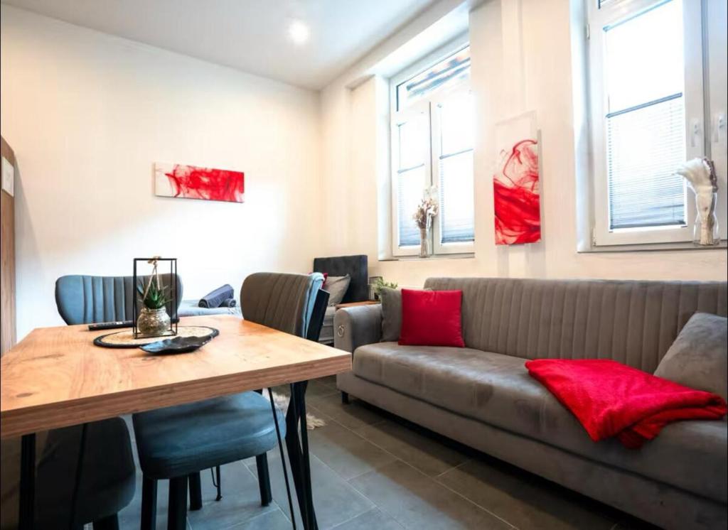 Wohnbereich des Apartment 1 in Recklinghausen Hochlarmark
