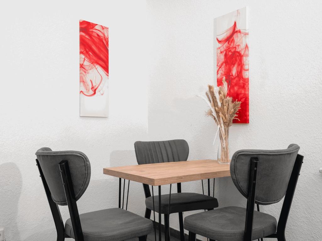 Wohnbereich im Apartment 4 Recklinghausen Hochlarmark