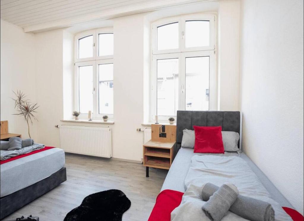 Wohnbereich im Apartment 5 Recklinghausen Hochlarmark