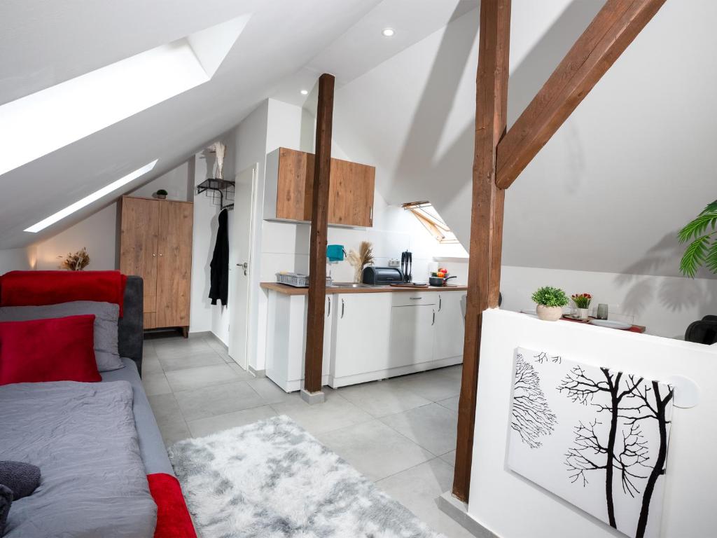 Wohnbereich des Apartment 3 Oer-Erkenschwick mit Gemeinschaftslounge