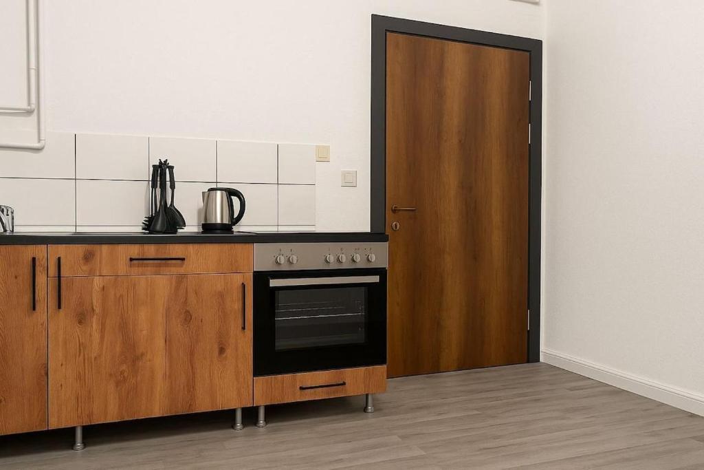 Voll ausgestattete Küche im Apartment 1 Herten
