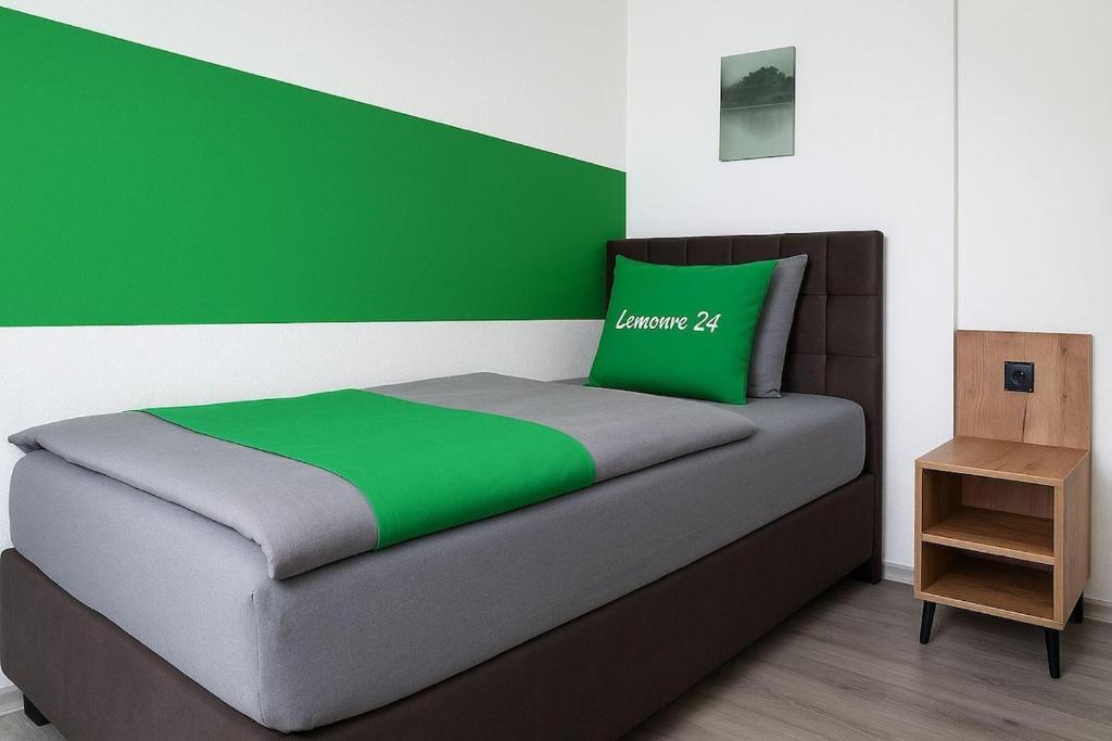 Eines der 10 Schlafzimmer im Space Herten Mitte